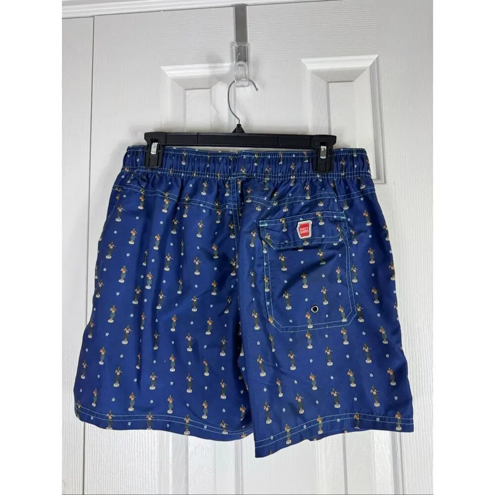 Party Sharks Men’s Swim Trunks Size L